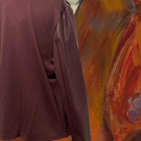 Alfani Faux Suede Cascade Jacket - Picture 9 of 13